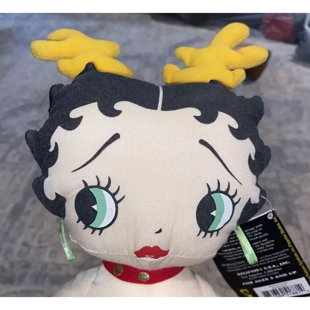 Kelly Toy Reindeer Betty Boop Christmas Collection Plush Doll 1999 New‎ W Tag